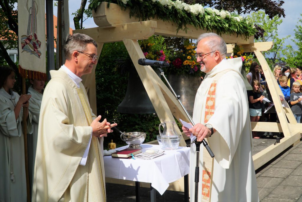 Prälat Dr. Klaus Krämer und Pfr. Wolfgang Sedlmeier