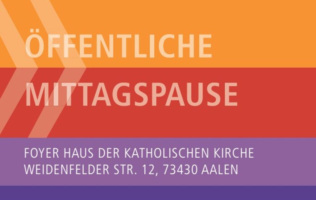 Öffentliche Mittagspause