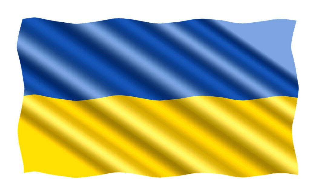 Ukraine Flagge