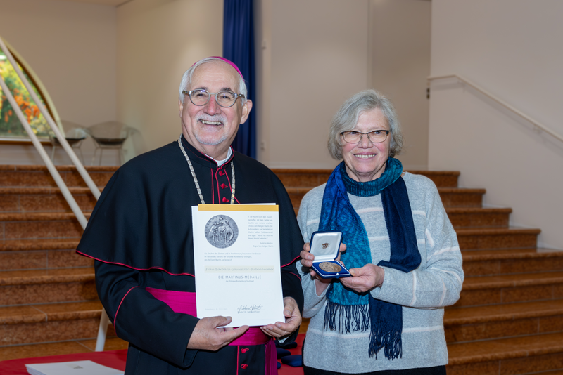 Barbara Gauweiler-Bubenheimer erhält Martinusmedaille