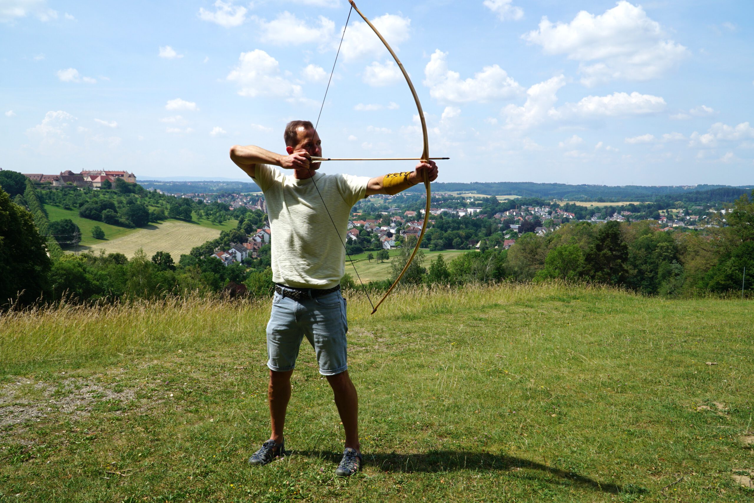 Mit Pfeil und Bogen ins Hier und Jetzt
